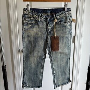 Zanadi Blue Cropped Jeans